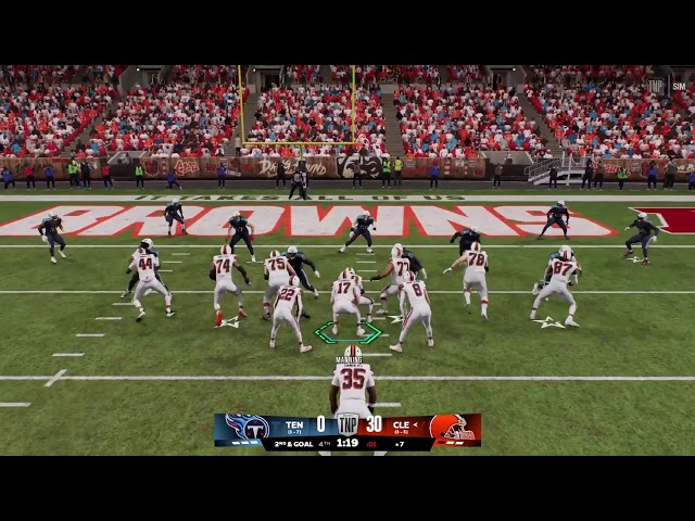 Titans (CPU) @ Browns - Week 9 - M26 Stock League