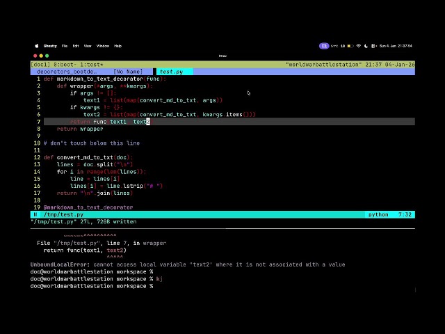 bootdev functional programming python | 4 jan 2026