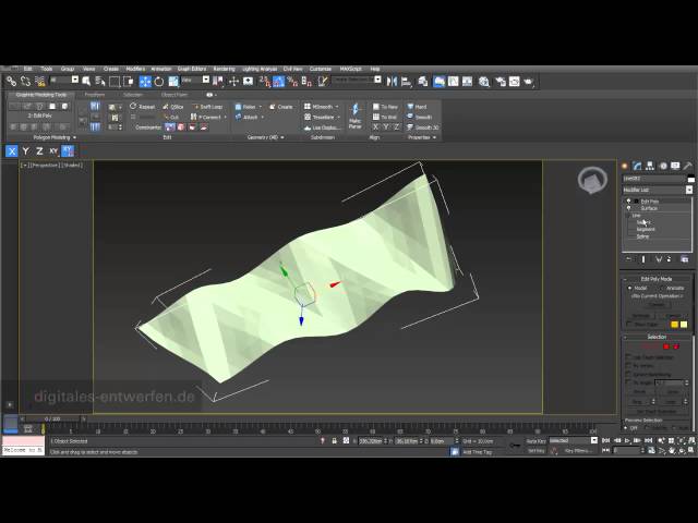 Crash course: from 2d lines to 3d shapes