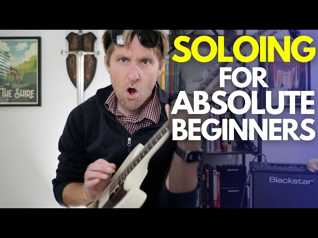 Soloing for Absolute Beginners - Guitar Lessons with Stuart!