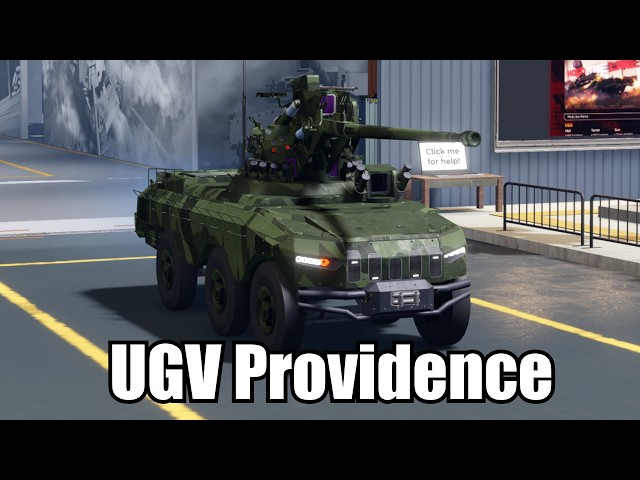 using the new UGV Providence in cts