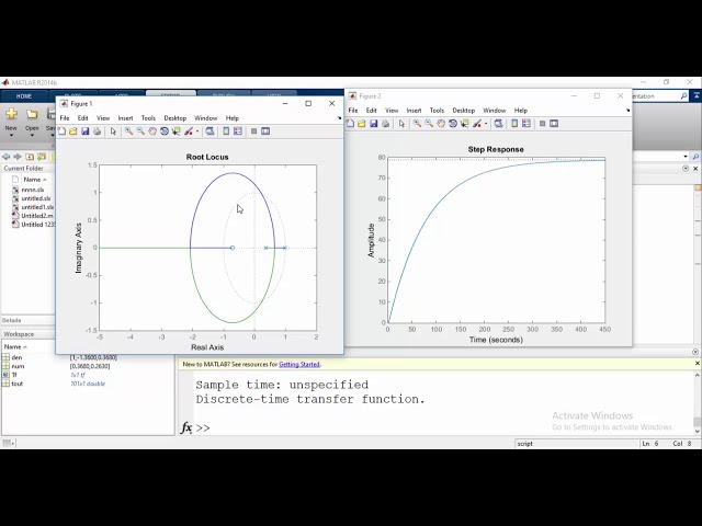 plot the root locus of the control system ...(المحاضره الثالثه كورس الماتلاب خاص مهندسين الكهرباء )