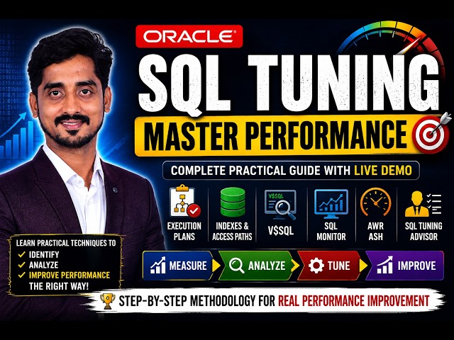 Oracle SQL Tuning Practical Guide: Execution Plans, Indexes & Best Practices