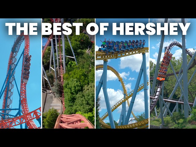 Hersheypark's World Class Coaster Collection! Doing All their Top Rides!