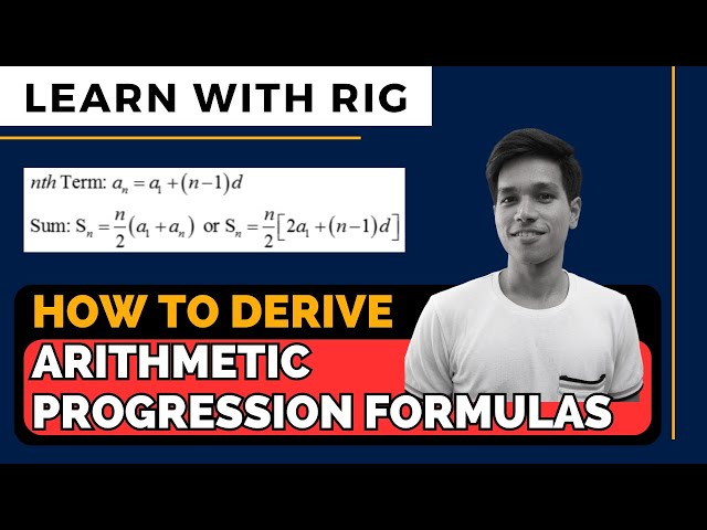 How To Derive Arithmetic Progression Formulas? [ADD MATH F4 Chap 5 - Progressions]