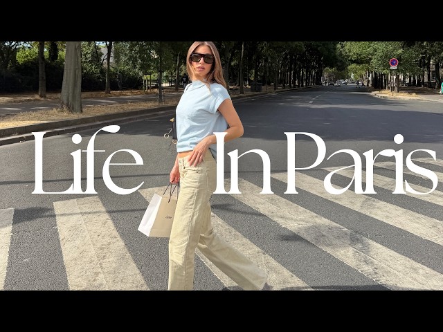 PARIS VLOG: Morning Skincare for Glowing Skin, Attending a Couture Show & Wedding Guest Dress Try-On