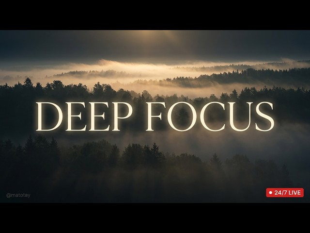 Dark Coding Music – Enter Flow Mode for Deep Work, Coding & Focus | 24/7 Live Radio