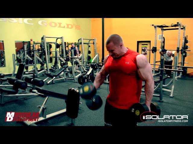 Muscular Development Seth Feroce Interview - Arm Workout 11 Weeks Out
