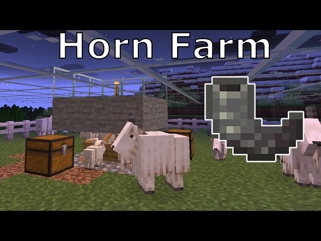 How to Get EVERY Goat Horn in Minecraft 1.21 (Easy Farm)