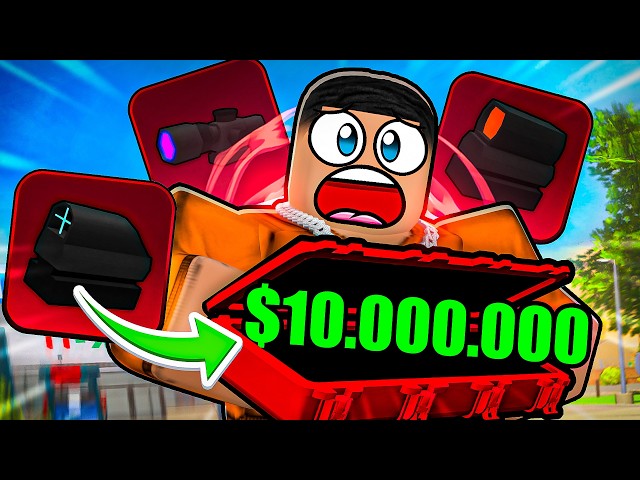 😱I Spent 10 MILLION on WEAPON SCOPE CASES💰 | Block Spin