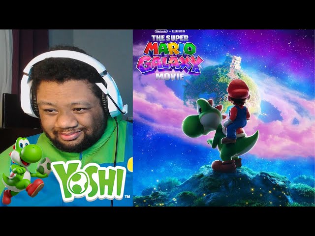 Yoshi Is Here The Super Mario Galaxy Movie Reaction