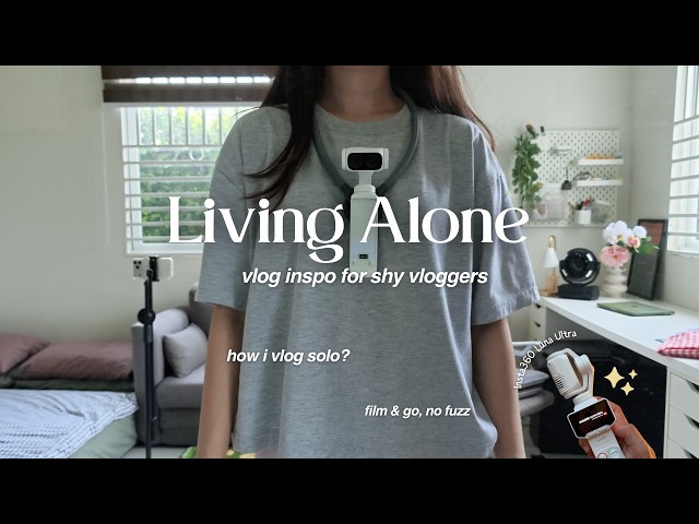 vlog inspo for shy vloggers, Insta360 Luna Ultra | how i vlog solo at the grocery store or at home