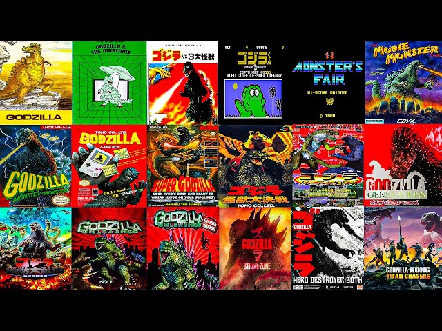 The Evolution of GODZILLA Games (1983-2025)