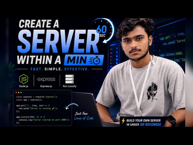 Create server method 2 | node.js