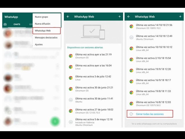 Hackear la opcion de whatsapp En Linea Desde la Terminal CMD.