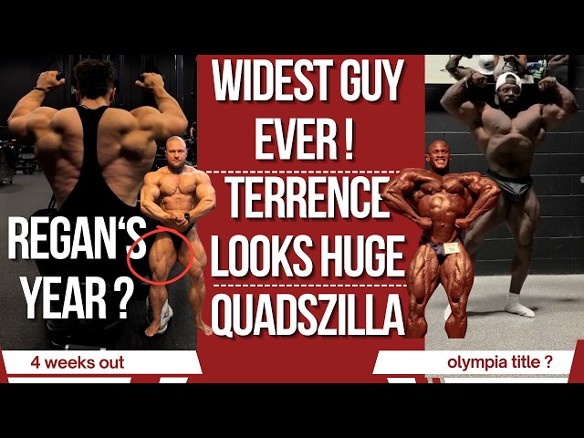 Regan Grimes is cooking something special for 2026 + Terrence looks massive + Widest Bodybuilder