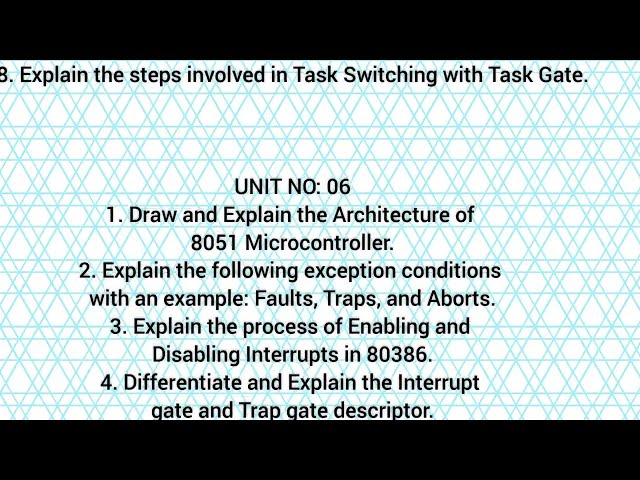 Microprocessor Most IMP Questions Endsem SPPU Question Bank Repeated Questions #sppu #engineering
