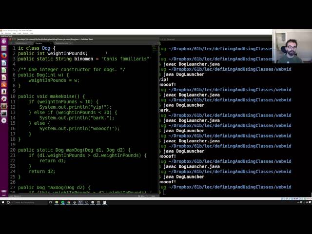 [Classes, Video 3a] Static vs  Instance Methods