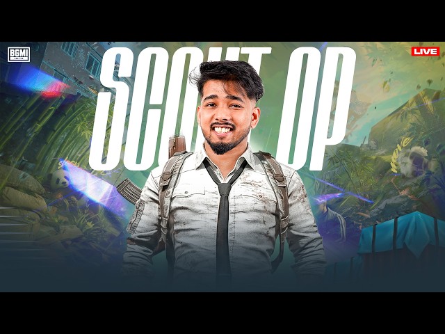 AFTERNOON SCRIMS | SCOUT IS LIVE w BGMI | #iQOO15