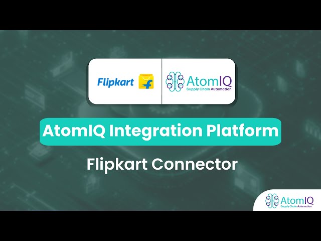 Automate Flipkart  Workflows with AtomIQ | No-Code Integration in Minutes