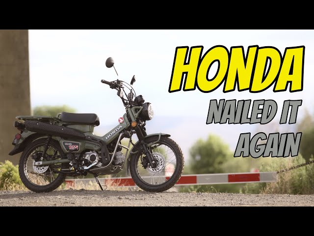Honda Trail 125 Walkaround Review - Worth Every Penny