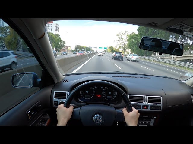 Volkswagen Bora 1.8T Highline 2008 - Buenos Aires, Argentina - POV Tour & Test Drive 4K