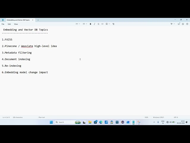 FAISS, Pinecone & Weaviate | Metadata Filtering, Indexing & Re-indexing | Gen AI for QA | Part 23
