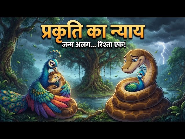 Nature’s Justice | A Heart-Touching Story of Love, Family & Destiny 🦚🐍❤️