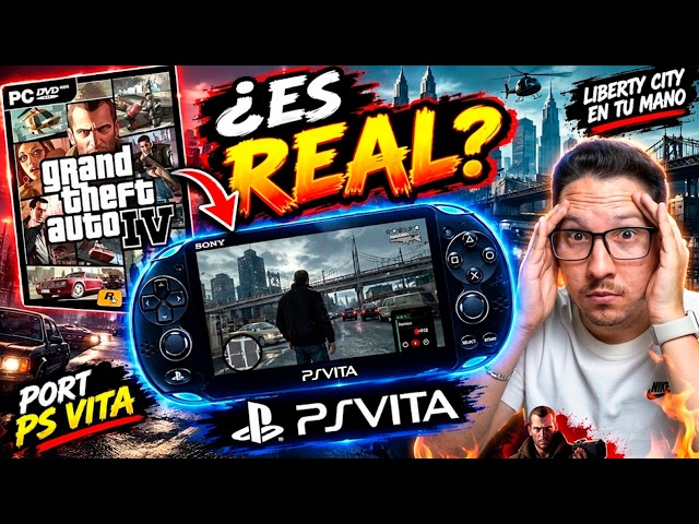 They’re porting GTA 4 TO PS VITA! Is it REAL?