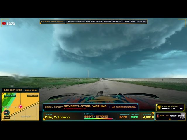 🔴 LIVE: Severe Storms Target Colorado | Tornado & Large Hail Threat