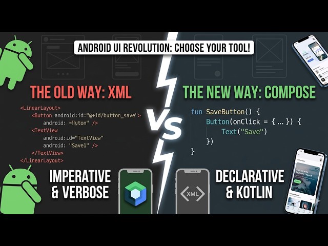 Jetpack Compose vs XML: Why You Need to Switch