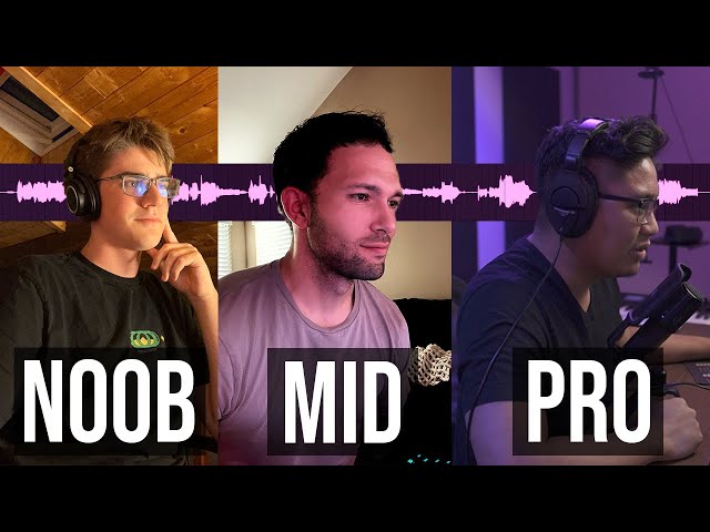 Productores novatos vs. productores profesionales: ¿Puedes oír la diferencia?