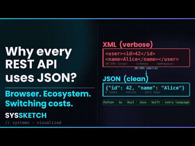 Why Every REST API Uses JSON