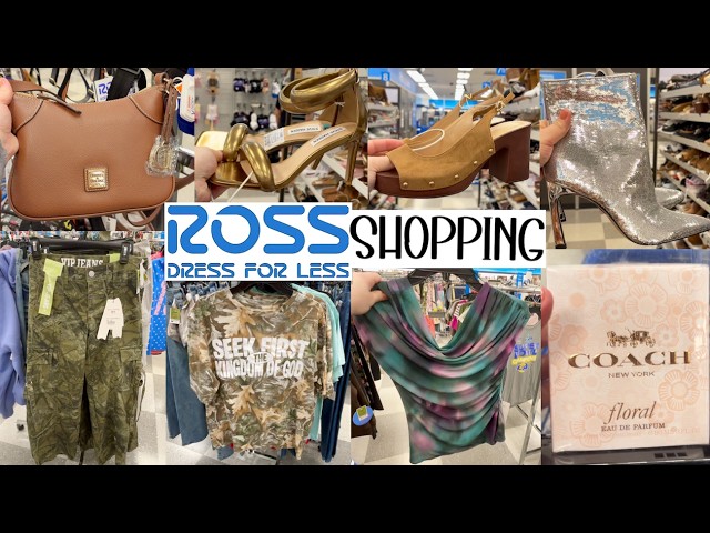 ROSS DRESS FOR LESS SHOP WITH ME | purses, shoes, jewelry, clothing, beauty, new