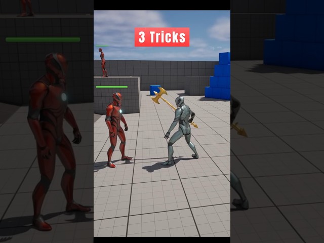 Game Dev Tricks to Improve Combat (UE5 Tutorial preview) #unrealengine #gamedev #ue5