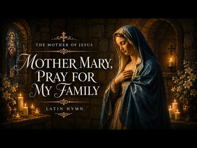 Mother Mary, Pray for My Family | Peaceful Latin Hymn for Protection & Peace