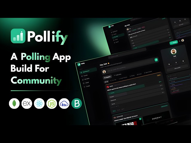 Build a Polling App using MERN Stack | Real-Time Community Voting Platform | Full Project (2026)