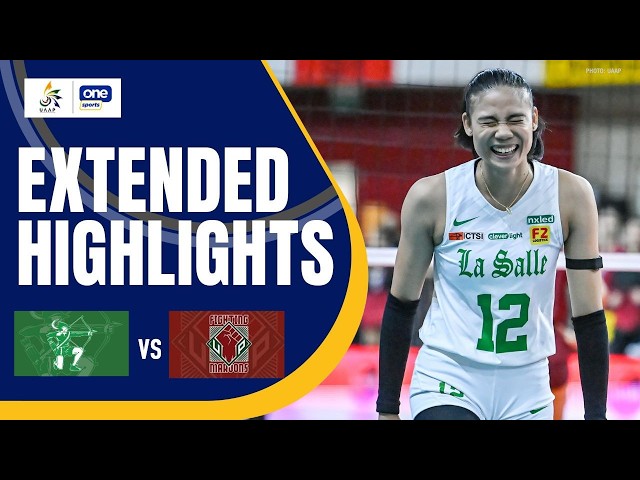 DLSU vs UP | EXTENDED HIGHLIGHTS | UAAP SEASON 88 WOMEN’S VOLLEYBALL ROUND 2 | MAR 29, 2026