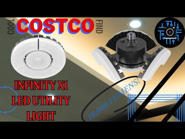 Infinity X1 Utility Light - Cool Costco find     #light  #4k #infinity #costco #withme #solution