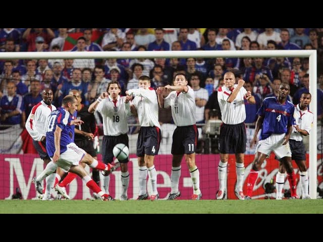 Zidane vs England (EURO 2004 Group Stage 1R)