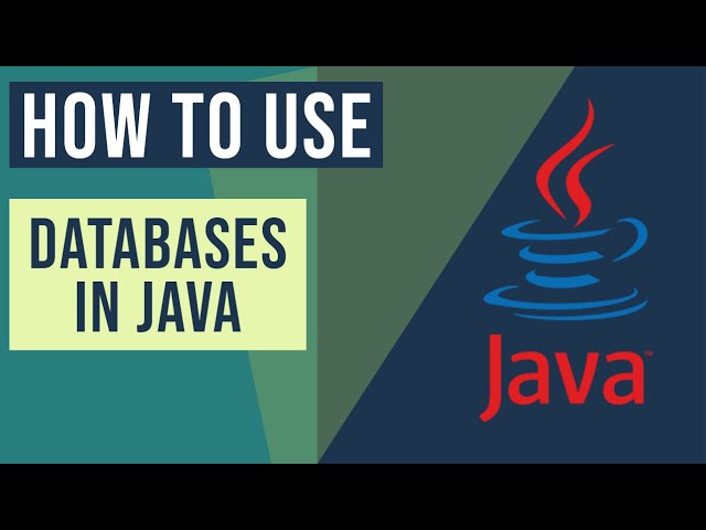 Java Programming Database Tutorial