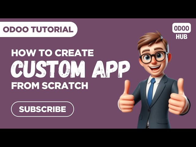 Odoo 19 Tutorial | How to Create a Custom Module (App) From Scratch | Part 1 | Odoo Hub