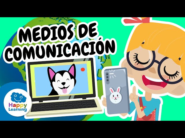 LOS MEDIOS DE COMUNICACIÓN | CURIOSIDADES PARA NIÑOS | Happy Learning #mediosdecomunicacion  📻📺🗞️🛜