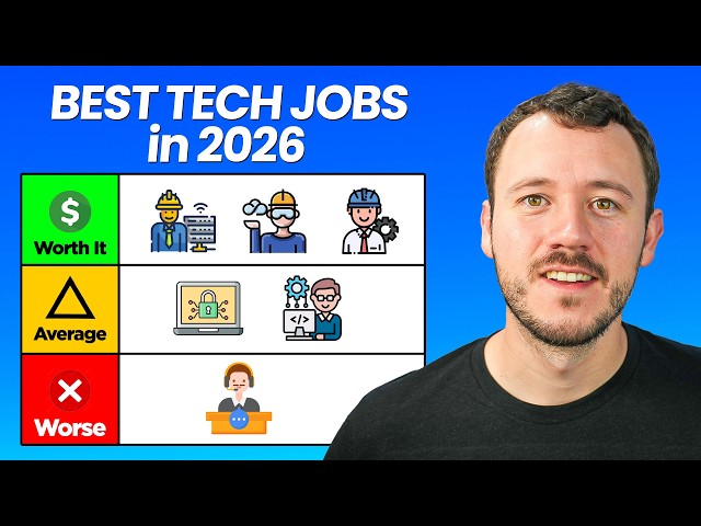 The 5 Best Tech Jobs in 2026 (#1 Will Surprise You)