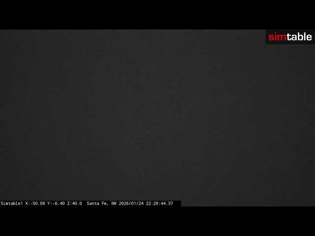 Simtable AlertWildfire Santa Fe