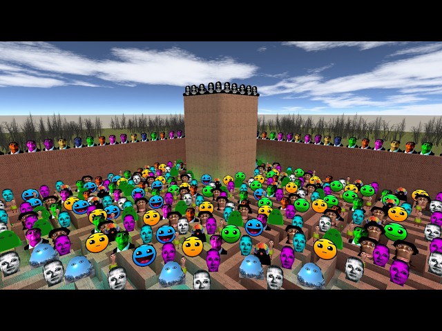 POV Ultimate GMod Chaos: Making The Most Crazy Nextbots Ever! 🚗🔥 #nextbots #garrysmod