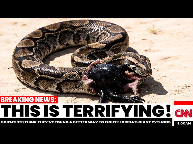 Scientists Think They've Found a Better Way to Fight Florida's Giant Pythons
