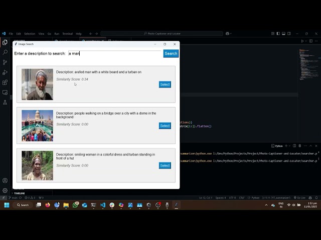 Photo Captioner and Locator | Python Project | Techy Man's Solutions