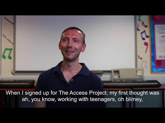 Rob Laker, The Access Project Tutor