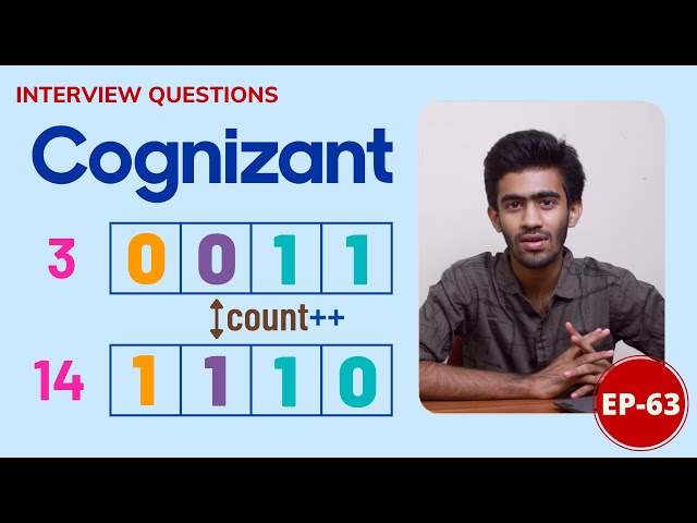 Hamming Distance | Cognizant Coding Question | Daily Dose-63 | Tamil |code io